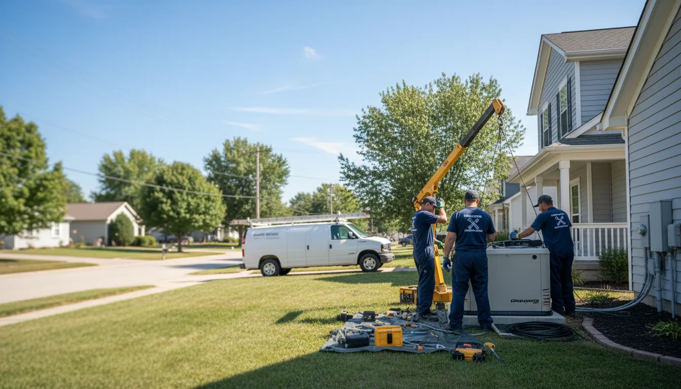 Generator Installation in Wells, TX near me